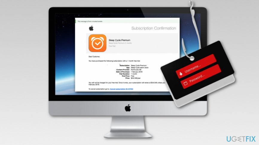 Apple App Store phishing scam