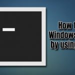 Fix windows errors by using dism