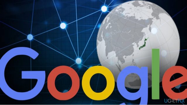 Internet outage in japan