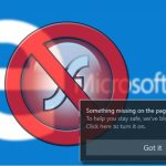 Microsoft edge pop up