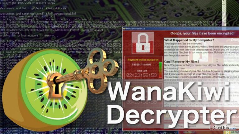How to recover files encrypted by Wannacry using Wanakiwi decrypter?