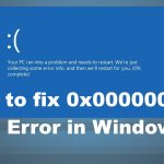 0x0000007f stop error windows fix