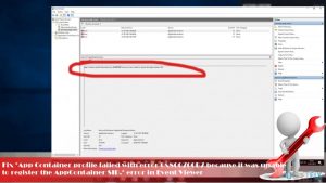 0x800700b7 error in event viewer