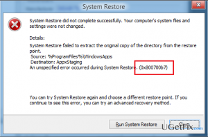 0x800700b7 error