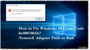 0x800706bb error