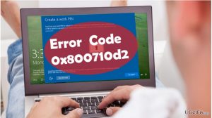 0x800710d2 error