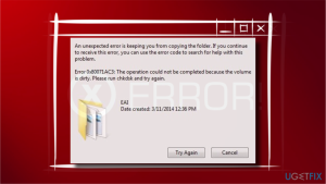 0x80071ac3 error