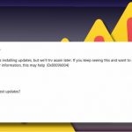 0x80096004 error