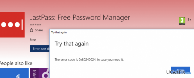 0x80240024 error on windows store