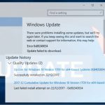 0x80240034 update
