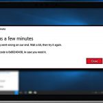 0x80240438 error