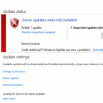 0x80242ff update error