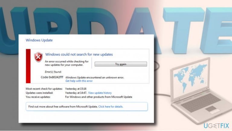 How to Fix Cumulative Update KB4038788 Error Code 0x80242fff on Windows 10?