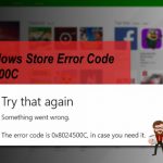 0x8024500c error