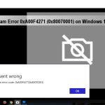 0xa00f42710x80070001 error