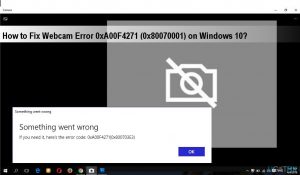 0xa00f42710x80070001 error