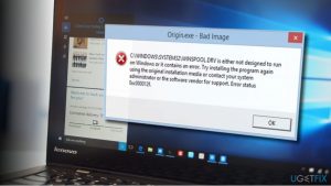 0xc000012f error