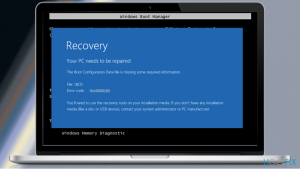 0xc0000185 bsod