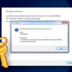 0xc004f063 activation error
