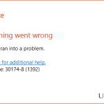 30174 8 1392 office error