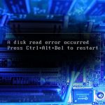 A read disk error