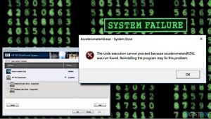 Accelerometerdll dll not found