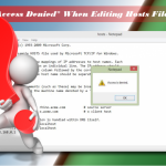 Access denied error