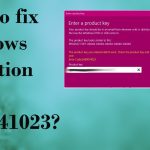 Activation error 0x80041023 fix