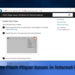 Adobe flash player ie