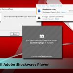 Adobe shockwave removal