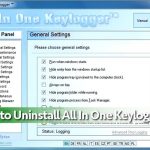 All in one keylogger removal