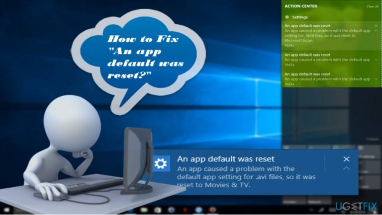 How to Fix “An app default was reset” Pop-Up?