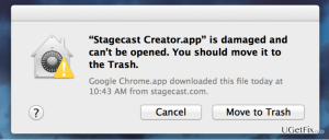 App is damaged and cant be opened