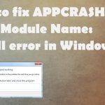 Appcrash faulty dll fix