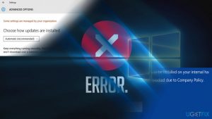 Blocked due to company policy