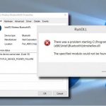 Btmshellex dll error