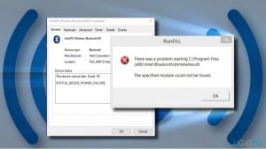 Btmshellex dll error