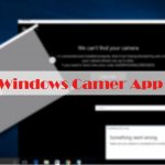 Camera app errors
