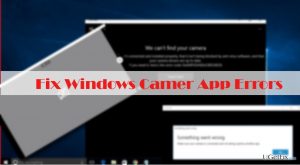 Camera app errors
