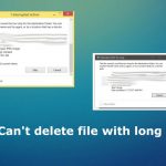 Cant delete file longname fix