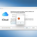 Cant log in to icloud due to blank error message on windows
