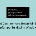 Cant remove trojan
