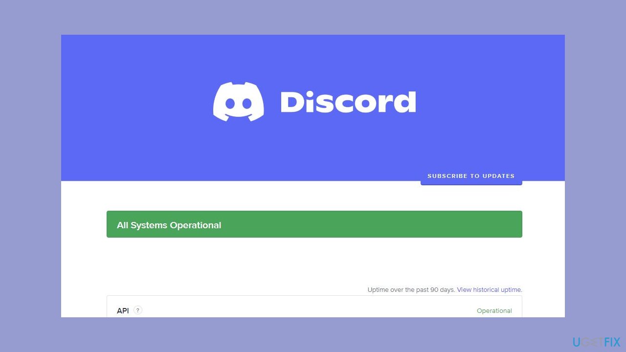 Check Discord Server Status