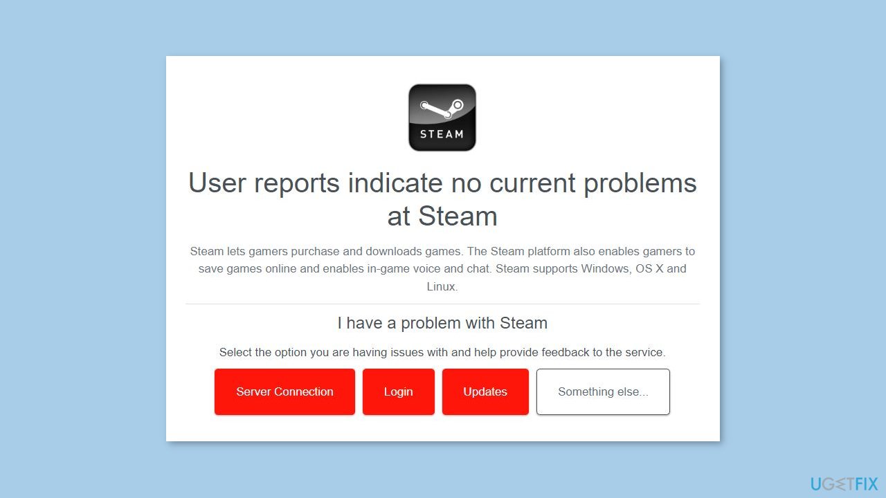 Check if Steam is Down