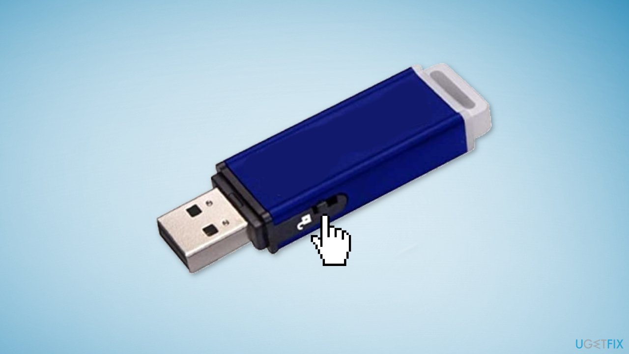 Check the USB Drive Visually