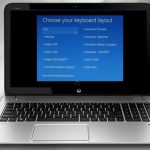 Choose your keyboard layout scrteen stuck