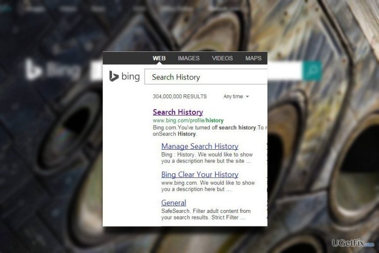How to Clear Bing Browsing History in Microsoft Edge?
