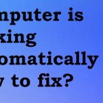 Computer automatically locks fix