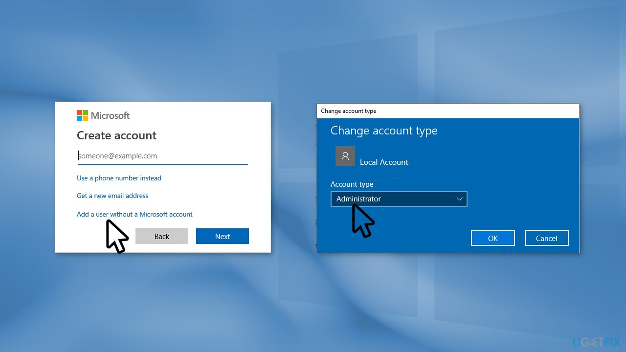 Create a new Administrator Account in Windows2