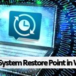 Create restore point in windows